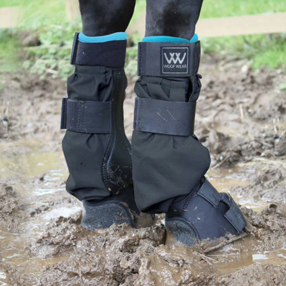 Woof Wear Mud Fever Boot - Sort/Turkis