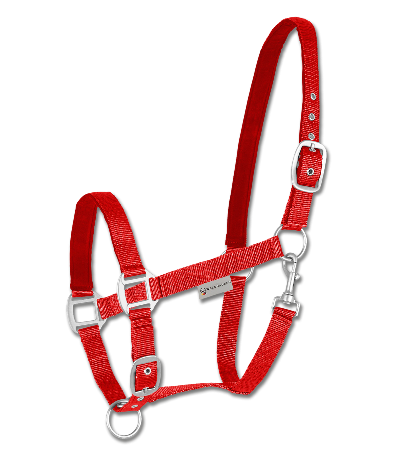 Waldhausen Perlon Satin Grime - Rød