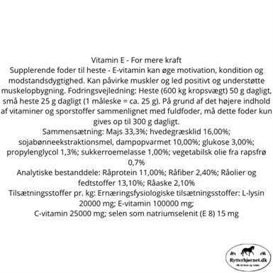 Vitamin E Forte 1 Kg.