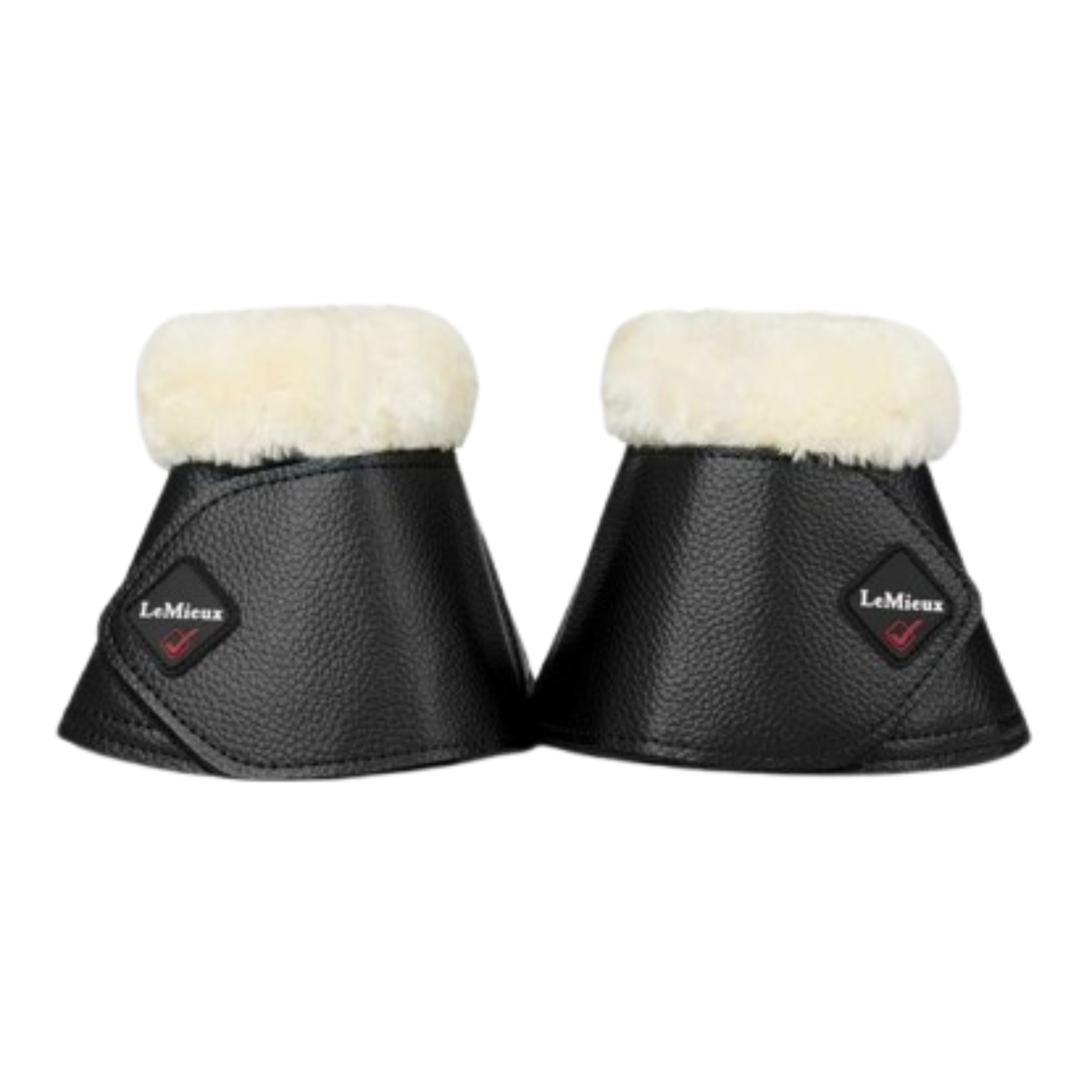 LeMieux Fleece Wrapround Klokke - Sort/Natur