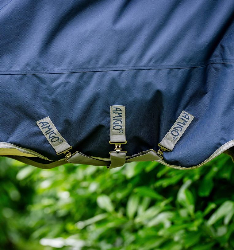 Amigo Bravo XL Turnout medium 250g - Navy/Titanium