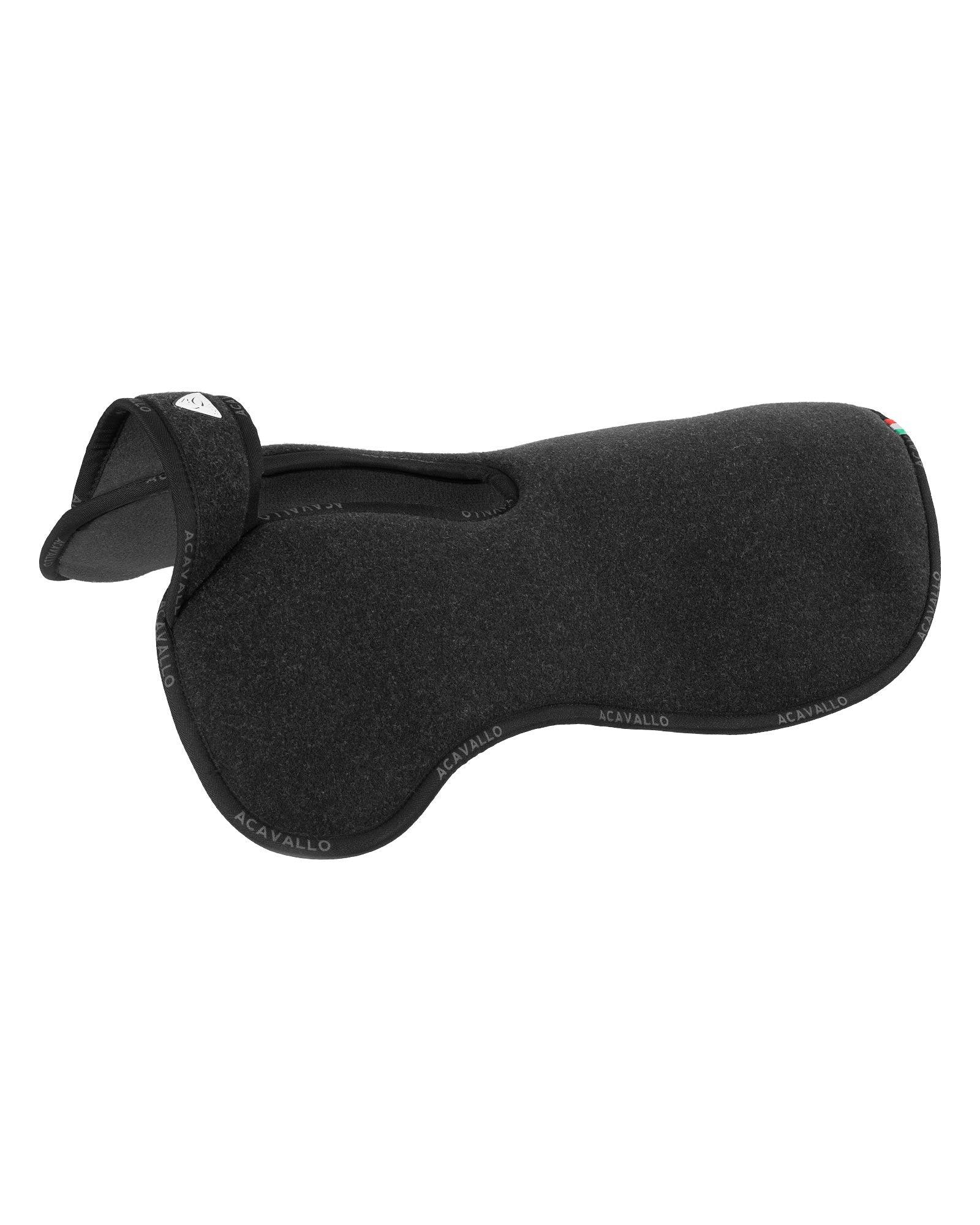 Acavallo Withers Free Pad M.Memory & Dobbelt Filt - Sort