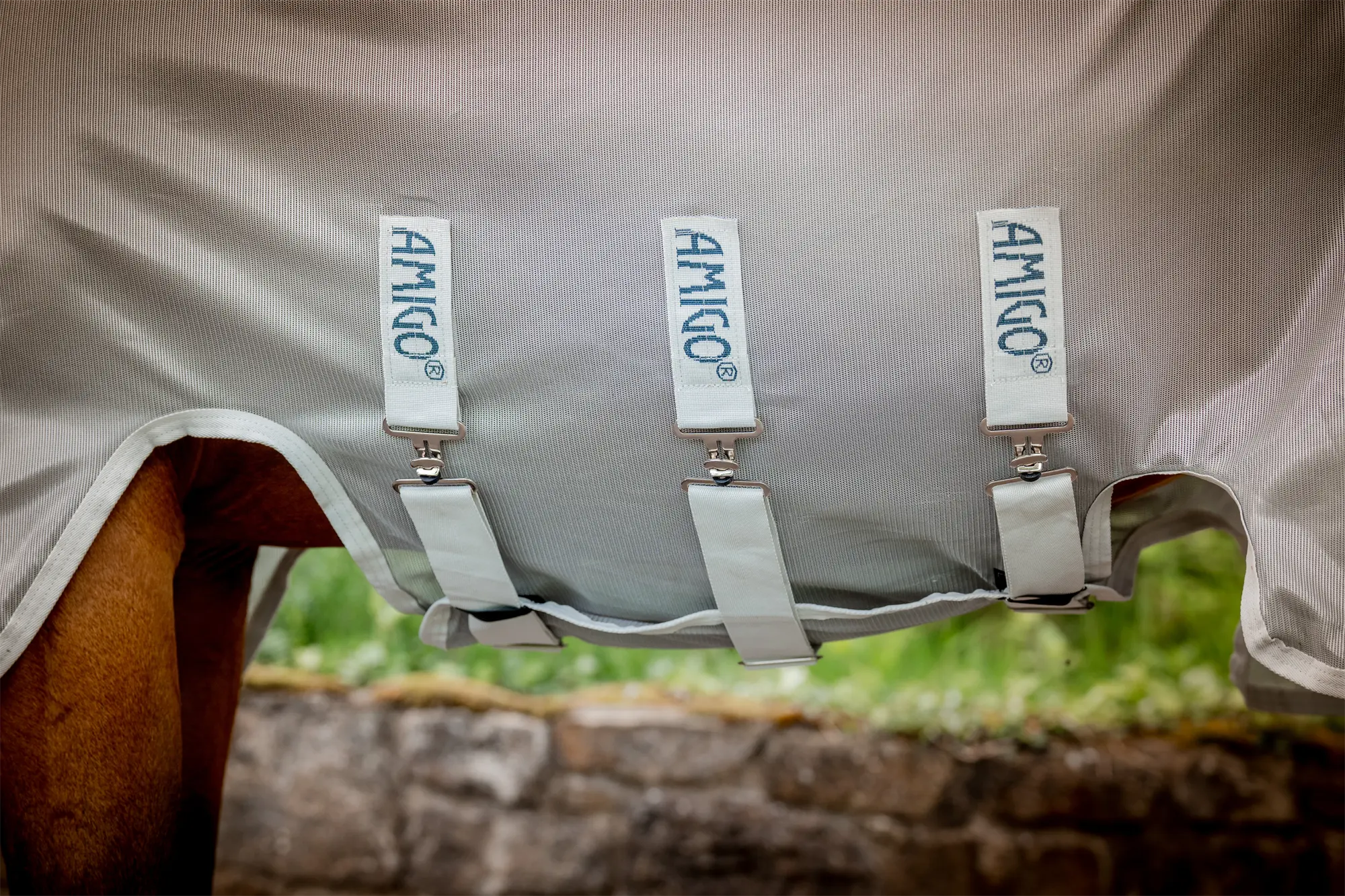 Amigo Ameco Combi Fly Dækken - Teal/Grey