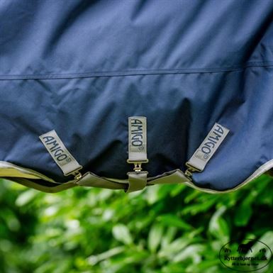Amigo Bravo 1200D XL Turnout 0g - Navy/Titanium