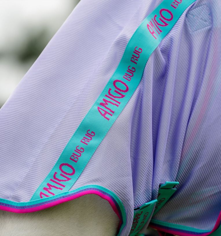 Amigo Bug Rug Insektdækken Til Pony - Lavender