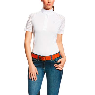 Ariat Aptos Tek Stævneshirt - Hvid