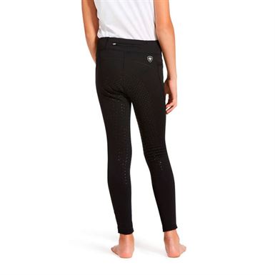 Ariat Attain Tights m. Fuldgrip til Børn - Sort