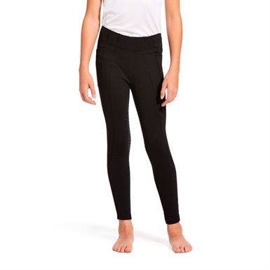 Ariat Attain Tights m. Fuldgrip til Børn - Sort