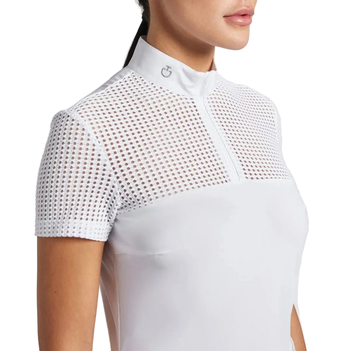 Cavalleria Toscana Perforated Jacquard Shirt - Hvid