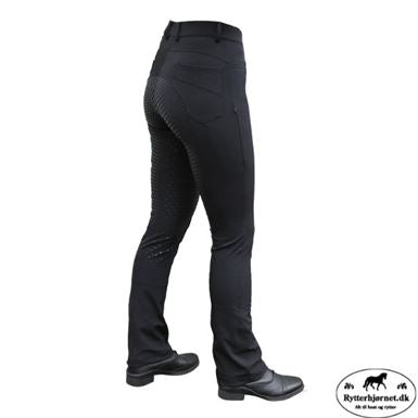 Campus Jodhpur Ridebukser Grip - Sort