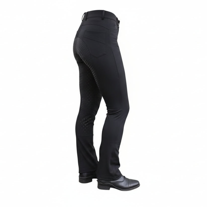 Campus Jodhpur Ridebukser Grip - Sort