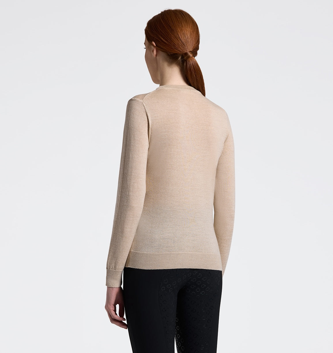Cavalleria Toscana Crew Neck Sweater - Beige