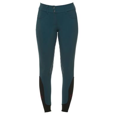 Cavalleria Toscana American Ridebukser m. Fuldgrip - Teal