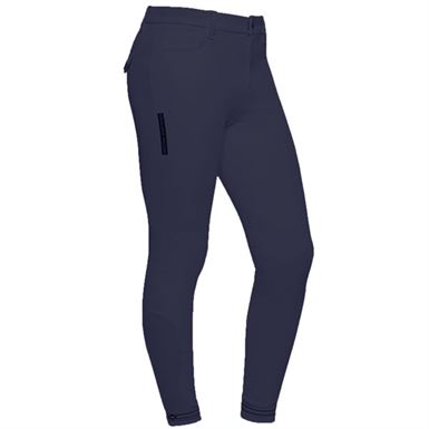 Cavalleria Toscana Horse Rider Ridebukser m. Knægrip til Drenge - Navy