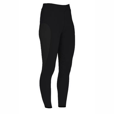 Cavalleria Toscana High-wasited Jersey Tights m. Knægrip - Sort