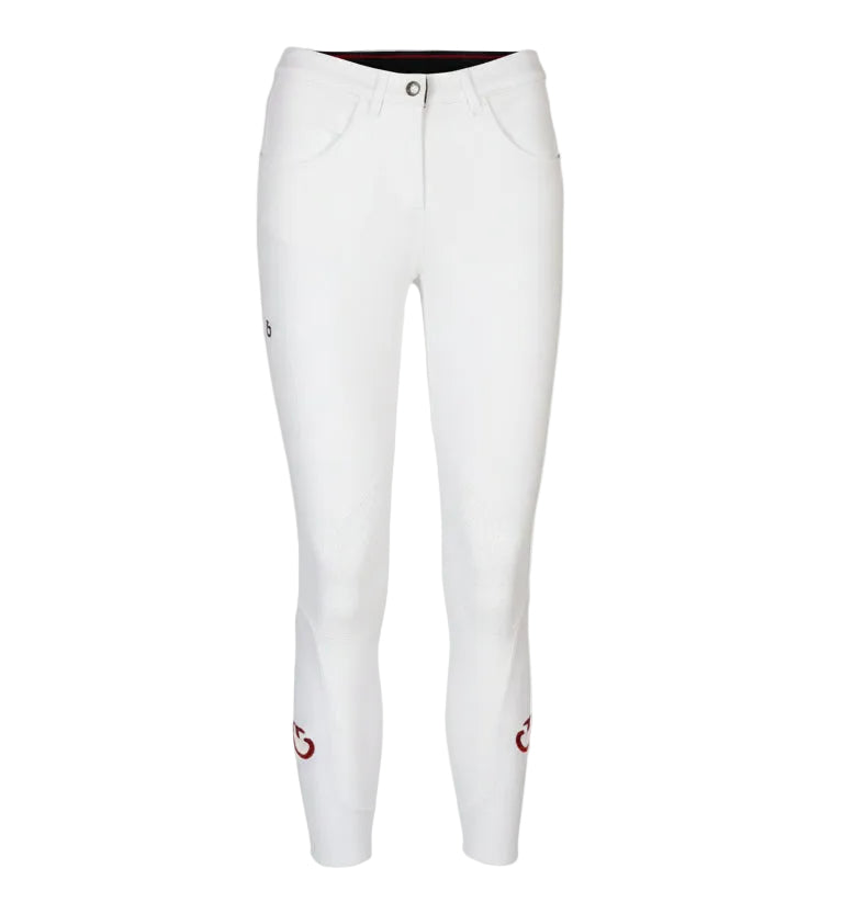 Cavalleria Toscana New Grip Ridebukser m. Knægrip til Herre - Hvid