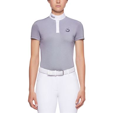 Cavalleria Toscana Team Stævneshirt - Hvid / Sort