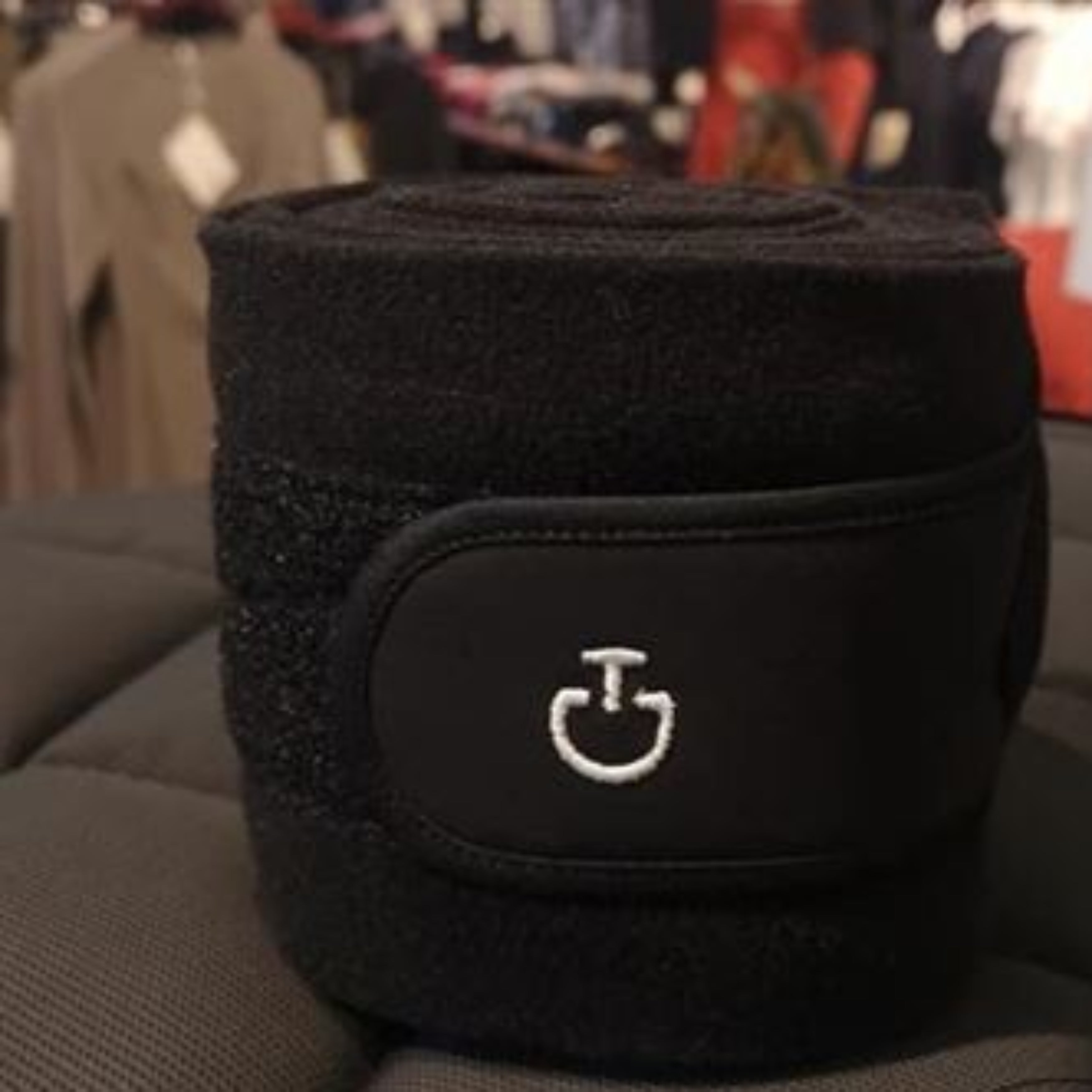 Cavalleria Toscana Tech Fleecebandager, 4-Pak - Sort