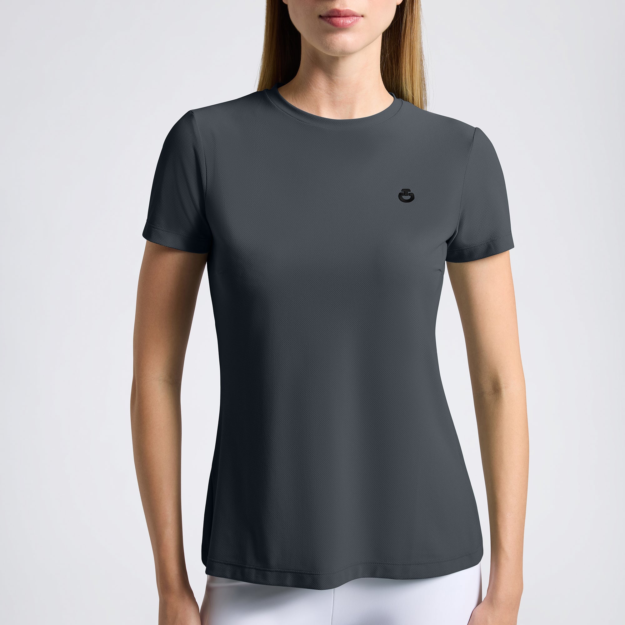 Cavalleria Toscana Jersey T-Shirt - Anthracite Grey
