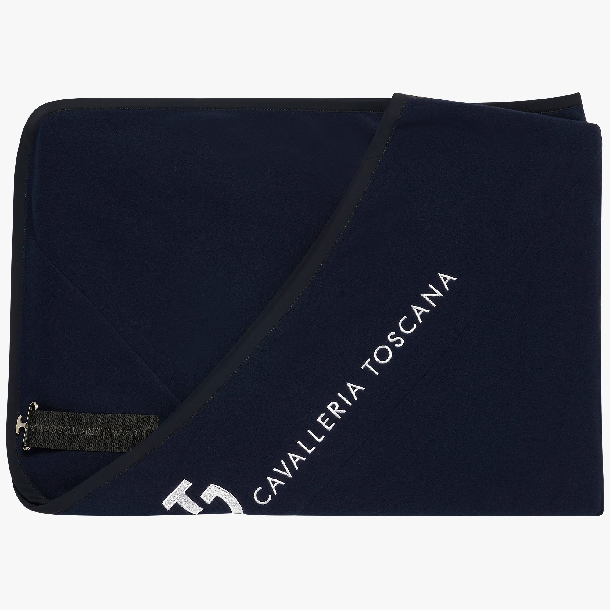 Cavalleria Toscana Logo Fleecedækken - Navy