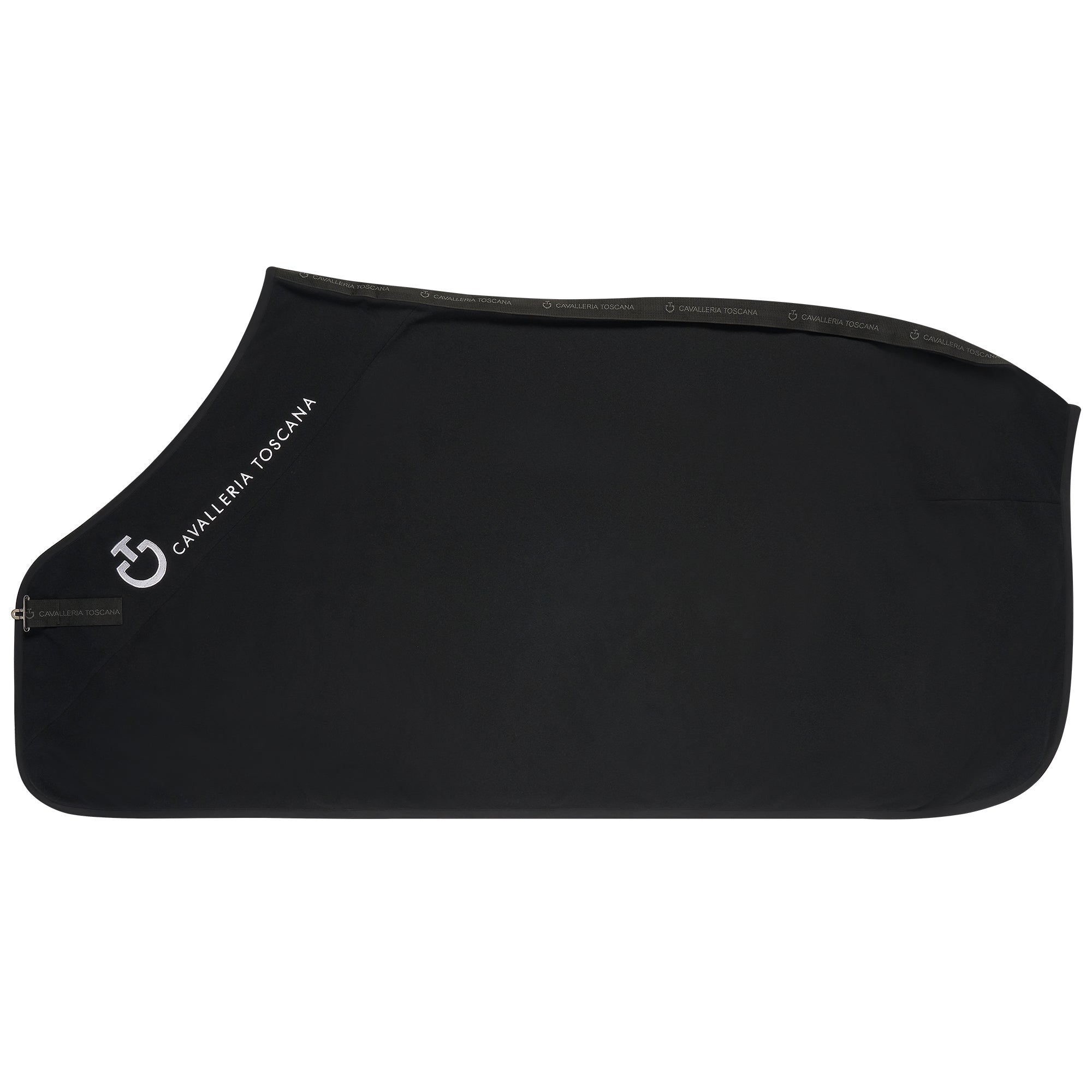 Cavalleria Toscana Logo Fleecedækken - Sort