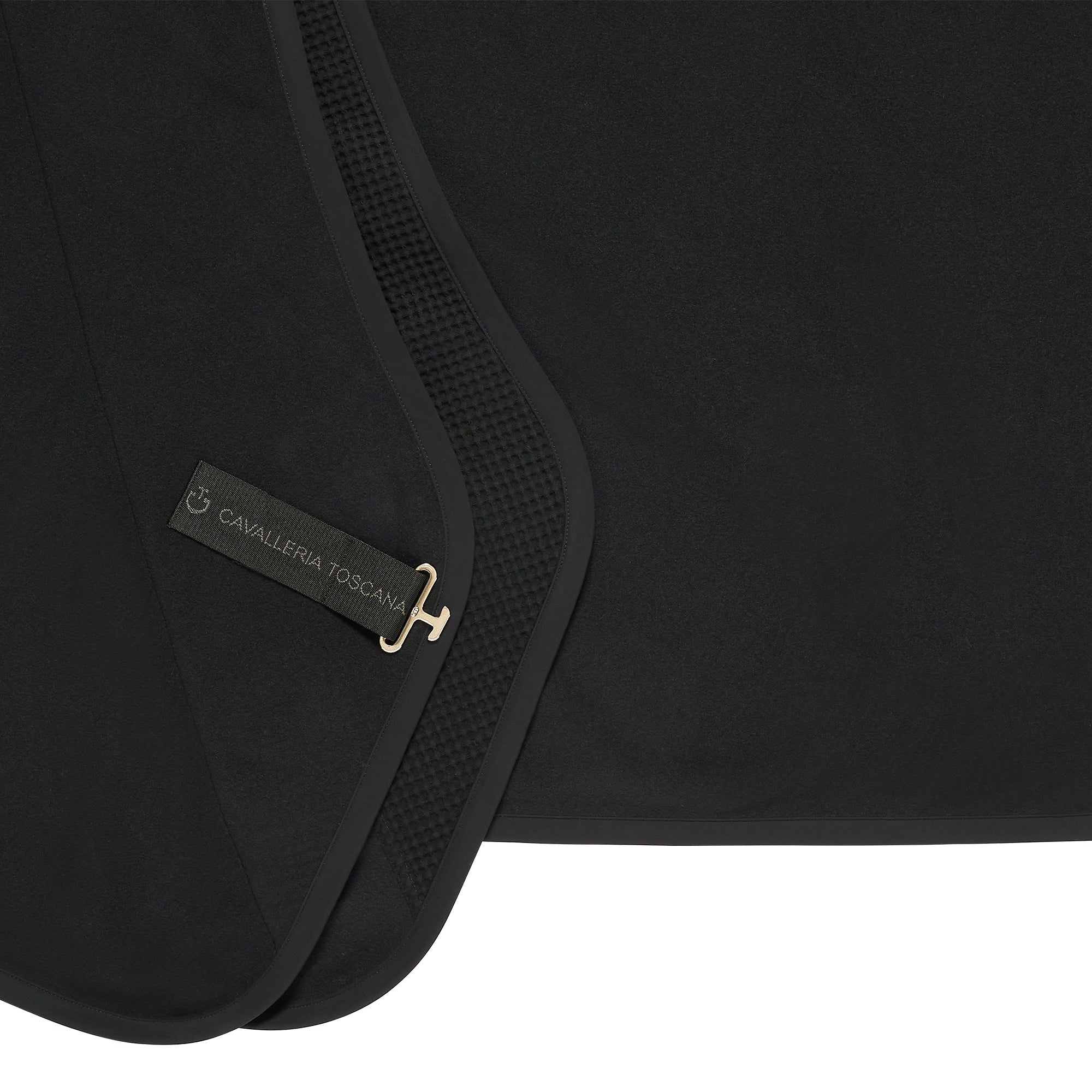 Cavalleria Toscana Logo Fleecedækken - Sort