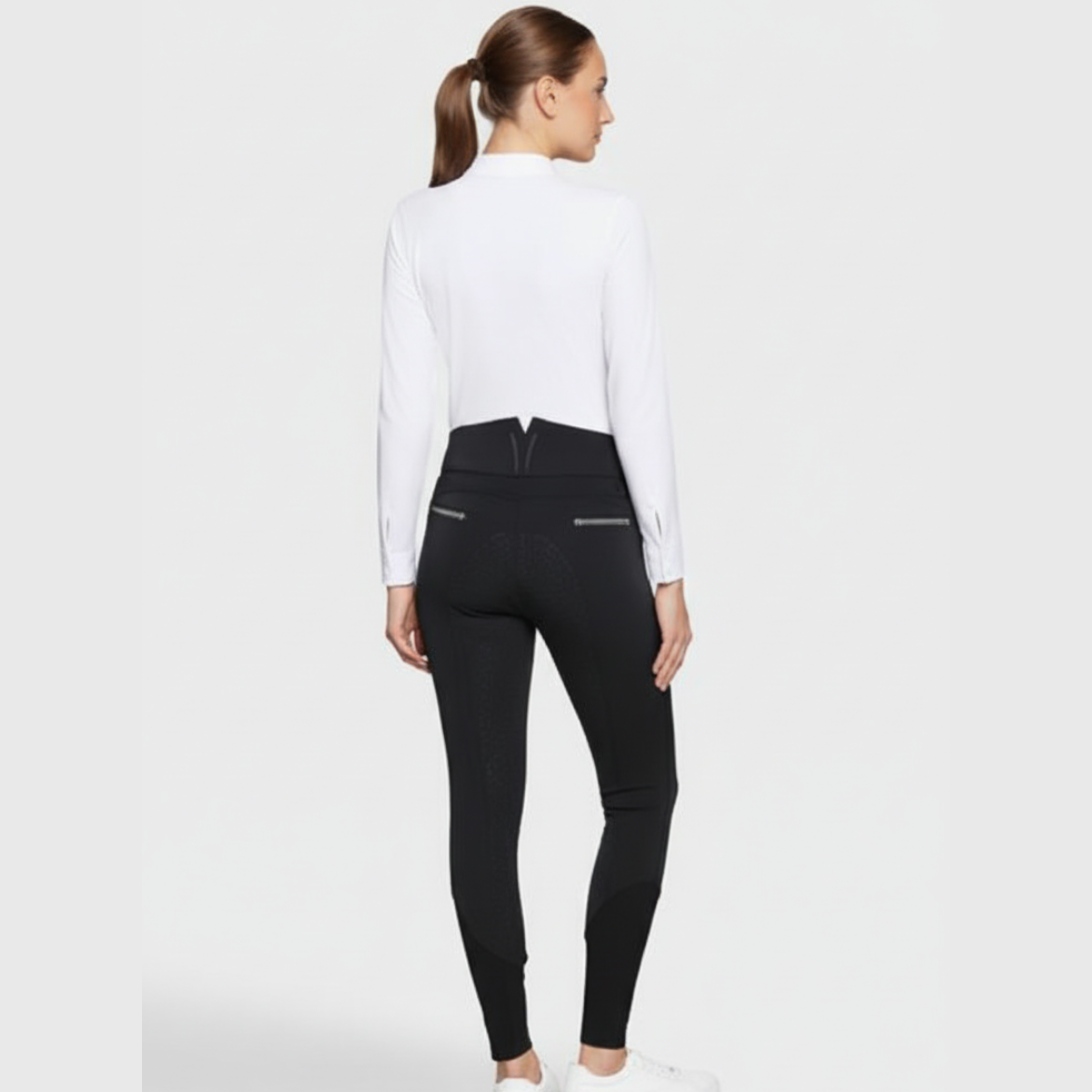 Samshield ClaraNova Ridebukser M. Fullgrip - Black Metal Eclipse