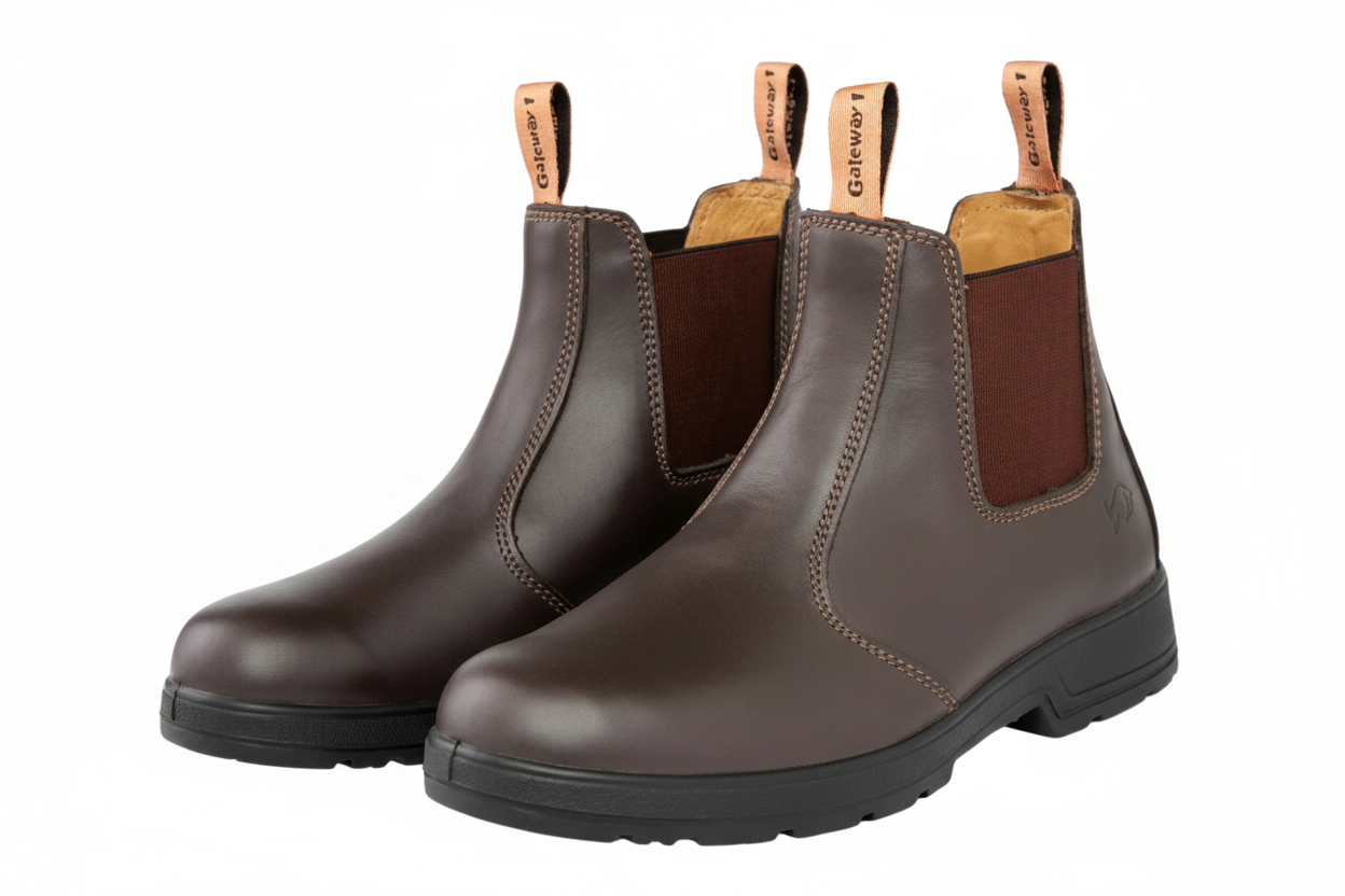 Gateway1 Pull-On Chelsea Til Herre- Coffee