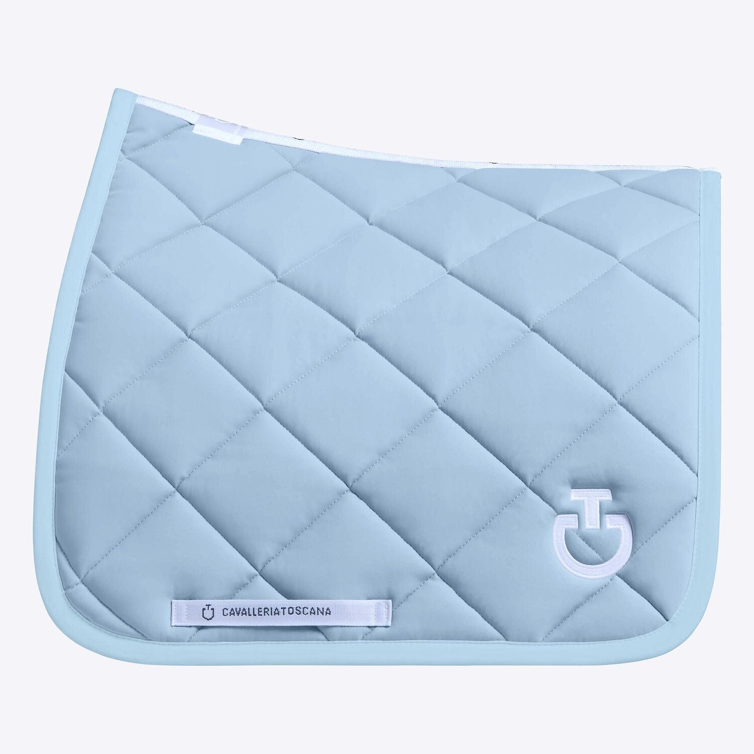 Cavalleria Toscana Diamond Quilted Dressurunderlag - Blue Fog