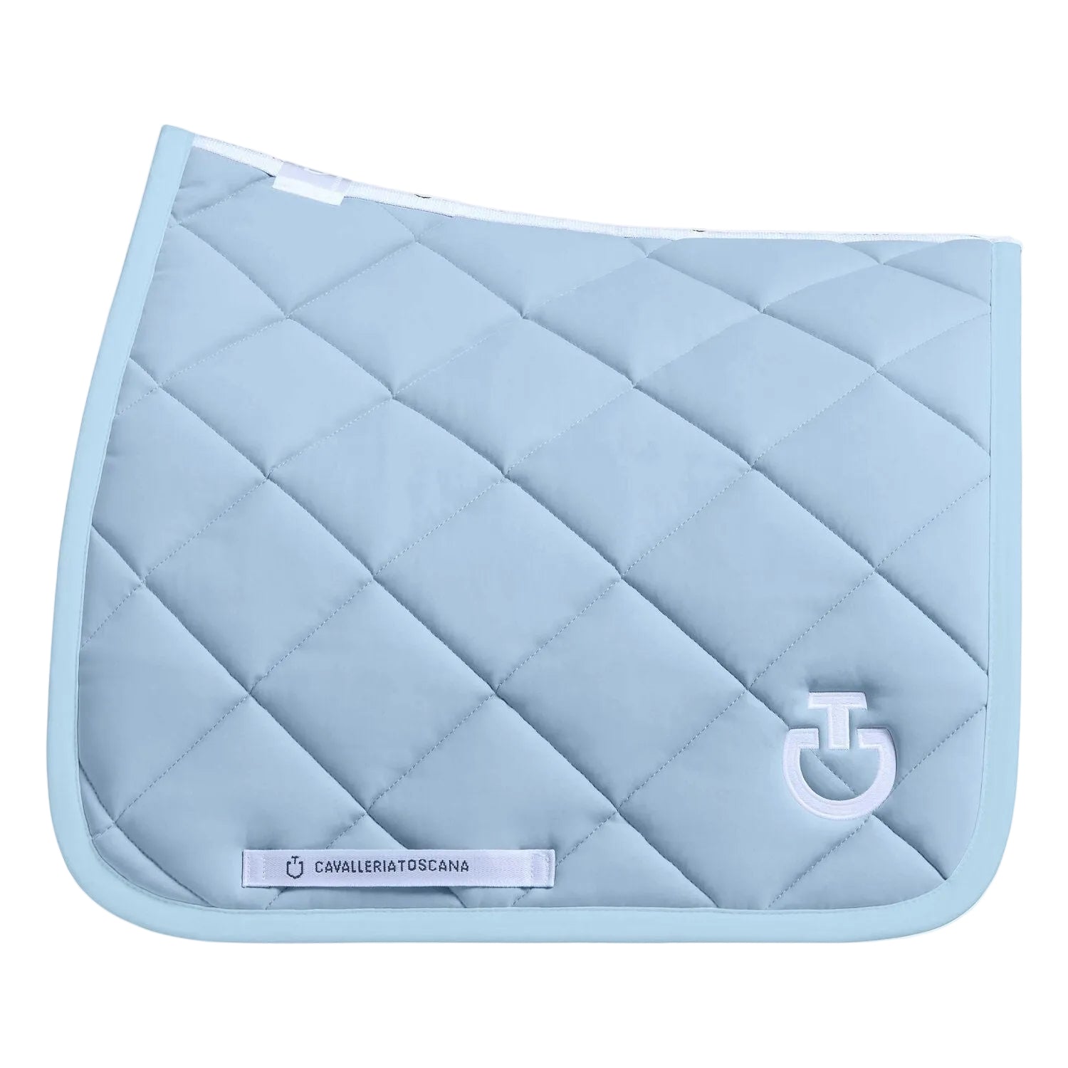 Cavalleria Toscana Diamond Quilted Dressurunderlag - Blue Fog