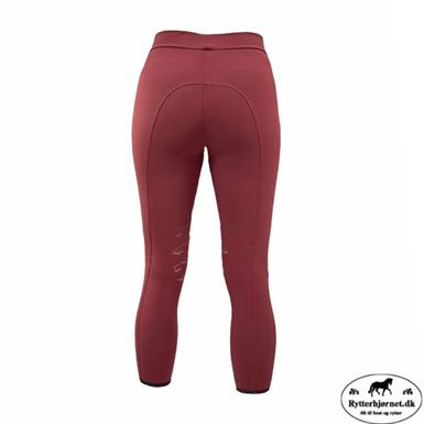 Cavalleria Toscana Hi-Rise Jersey Tights Knægrip - Bordeaux