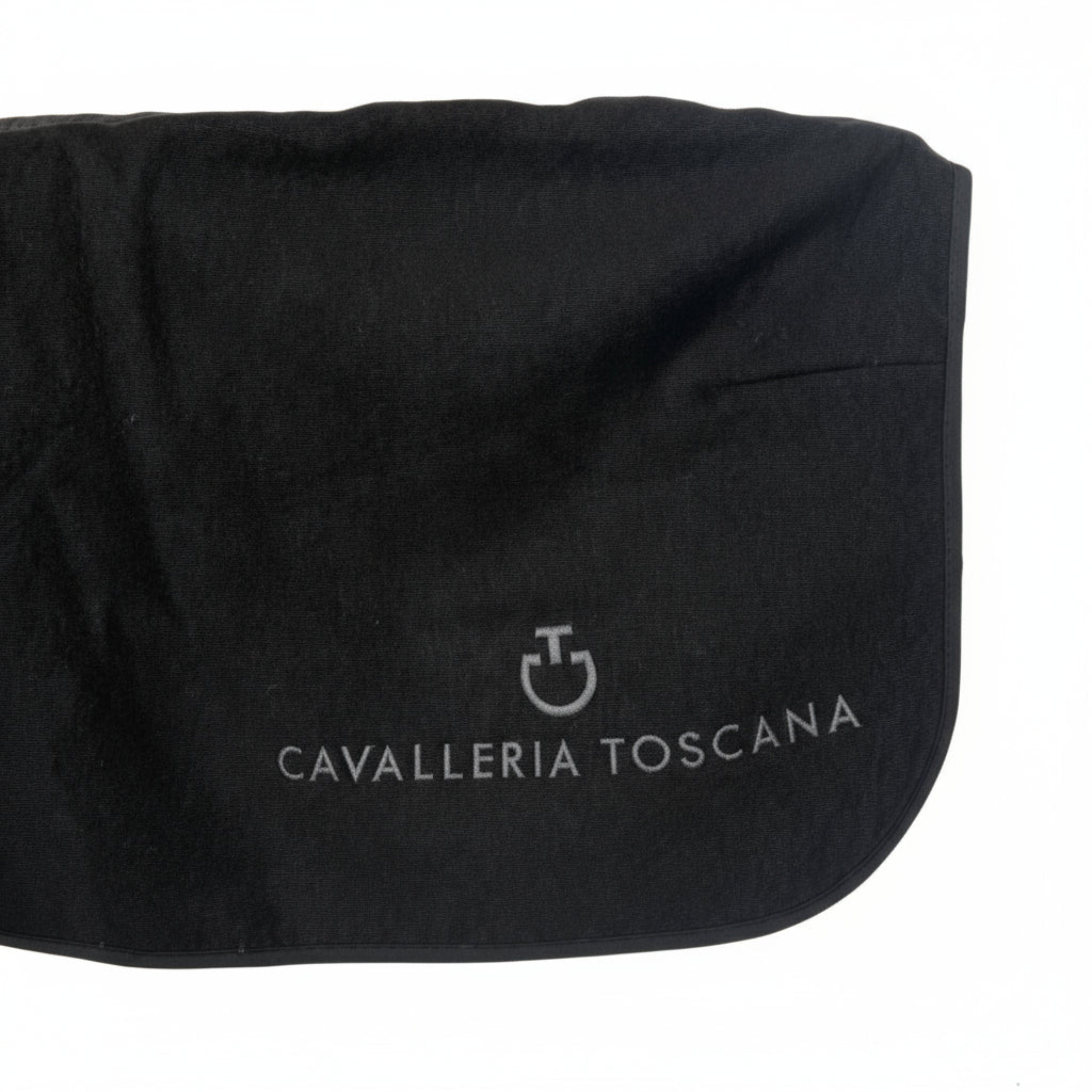 Cavalleria Toscana Ulddækken m. Mesh Logo - Sort