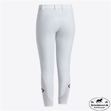 Cavalleria Toscana Ridebukser M. Fuldgrip Til Børn - Hvid