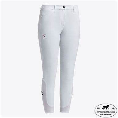 Cavalleria Toscana Ridebukser M. Fuldgrip Til Børn - Hvid