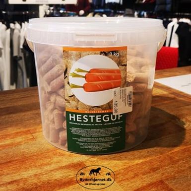 Hesteguf Godbidder 3 kg. Spand - Flere smage