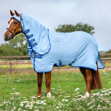 Amigo Pony Ripstop Hoody Eksemdækken - Azure Blue