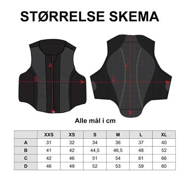 Riders Company Flex Pro Rygskjold - Sort