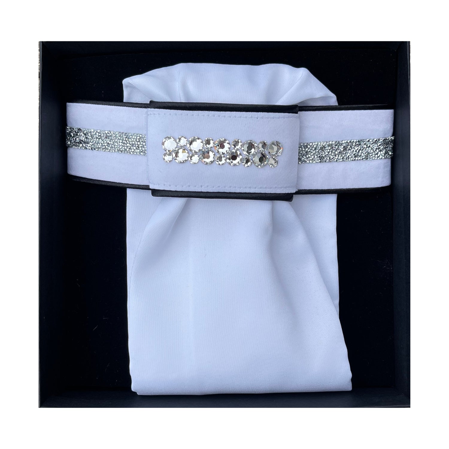 JUDI Rocks Clear Plastron Black Piping - Odessa Double