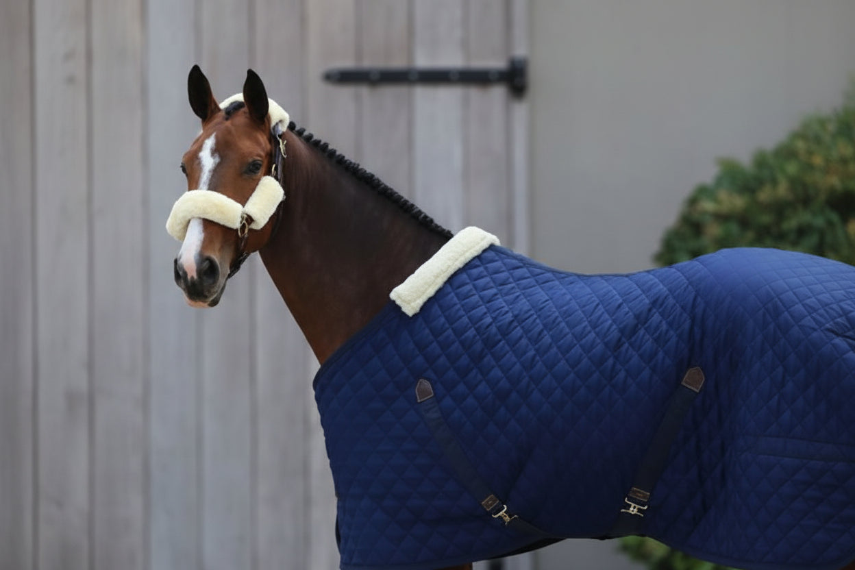 Kentucky Faux Sheepskin Sæt Til Grime - Natur