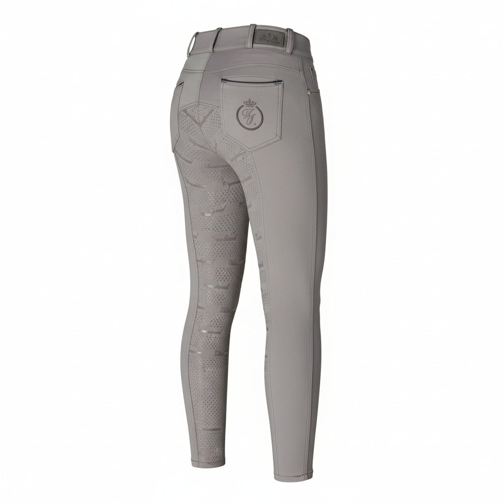 Kingsland Kristina Ridebukser m. Fuldgrip - Beige Dove