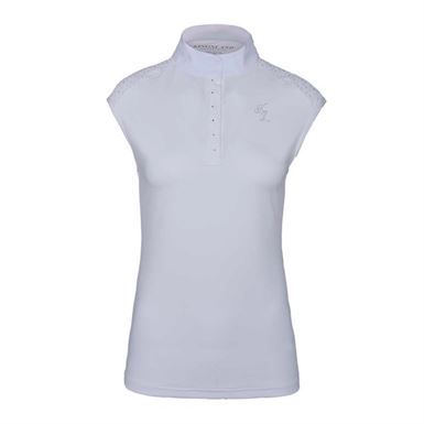 Kingsland Olivetta Ærmeløs Stævneshirt - Hvid