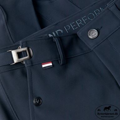 Kingland Knox Drenge Ridebukser M. Fullgrip - Navy