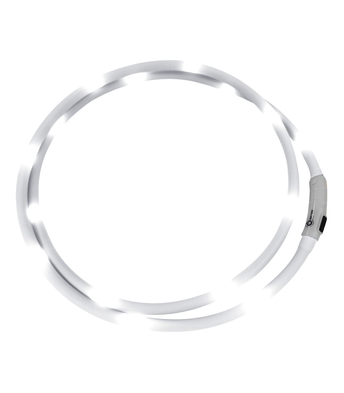 Waldhausen LED Halsring 150 cm - Hvid