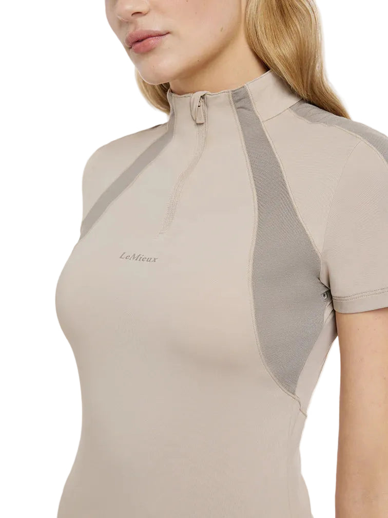 LeMieux Maria Mesh Baselayer - Almond
