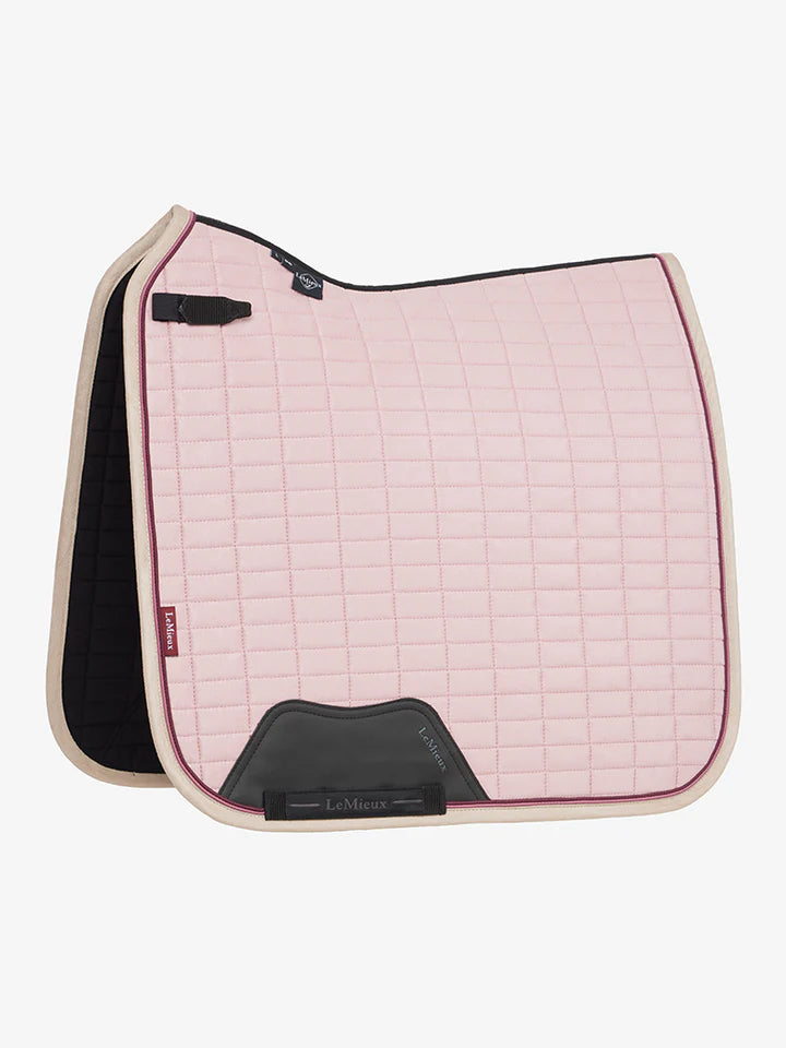LeMieux Suede Square Dressurunderlag - Blossom