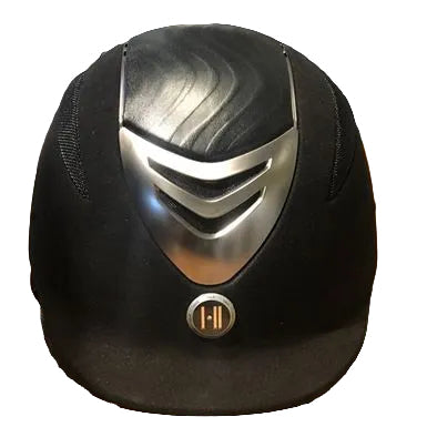 OneK Defender Chamude Ridehjelm m. Lædertop - Sort