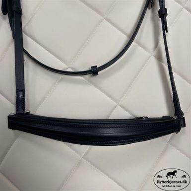 OS Elegant Trense m. Hannoveransk Næsebånd - Sort/Sort