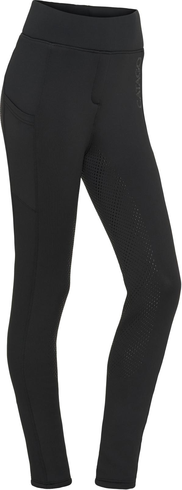 Catago Panola Teddy Vinter Tights M.Fuld Grip - Sort