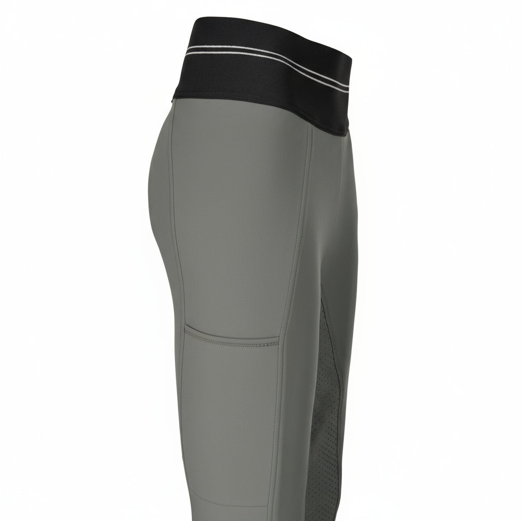 Pikeur Athleisure Gia II Tights m. Fuldgrip - Laurel Grøn