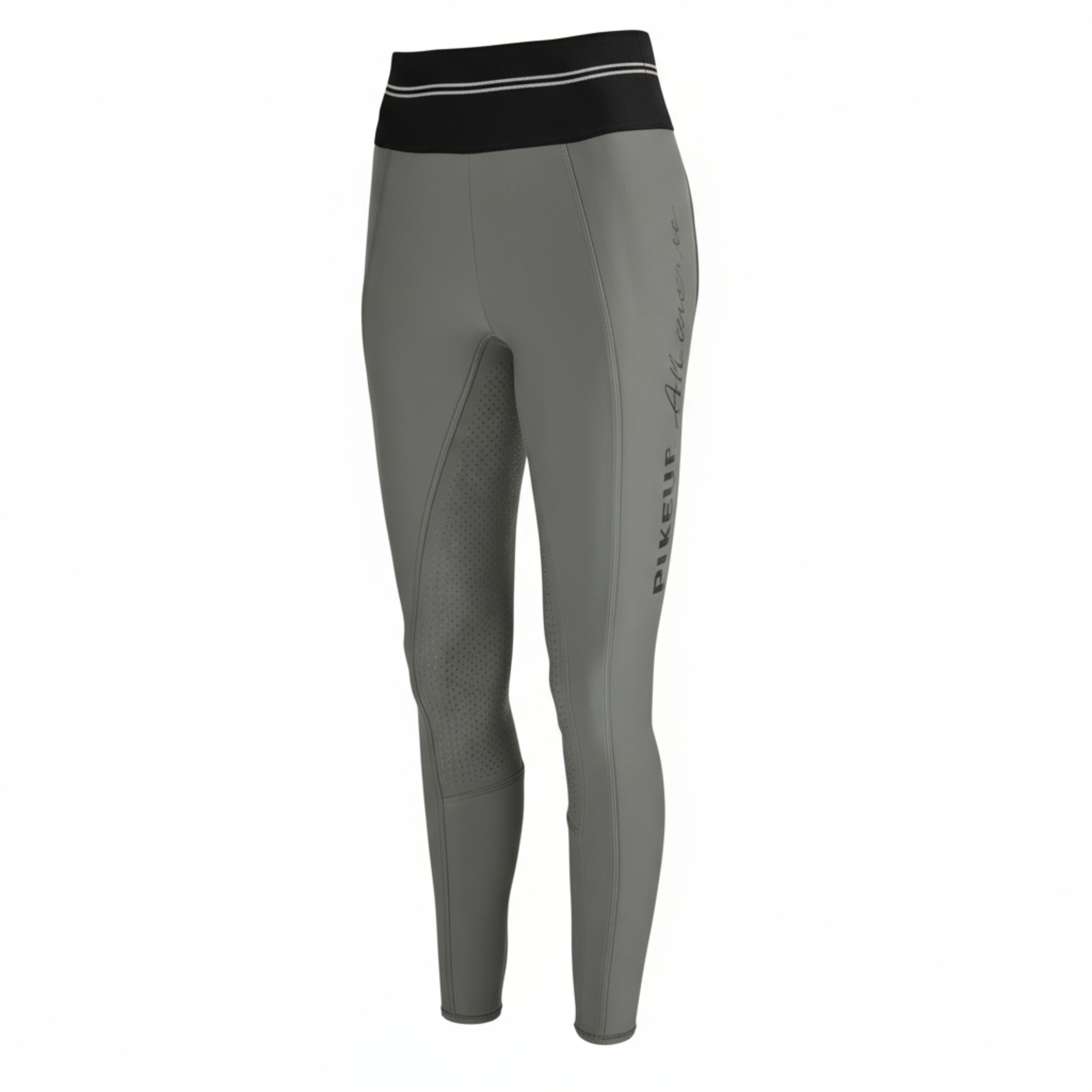 Pikeur Athleisure Gia II Tights m. Fuldgrip - Laurel Grøn